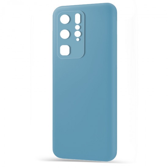 Husa spate pentru Huawei P40 Pro - Silicon Line Bleu