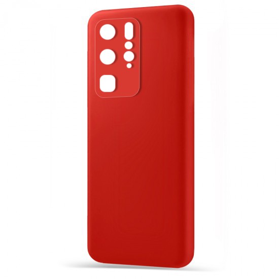 Husa spate pentru Huawei P40 Pro - Silicon Line Rosu