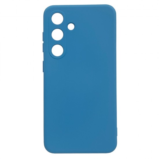 Husa spate pentru Samsung Galaxy S24 Silicon Line - Bleu