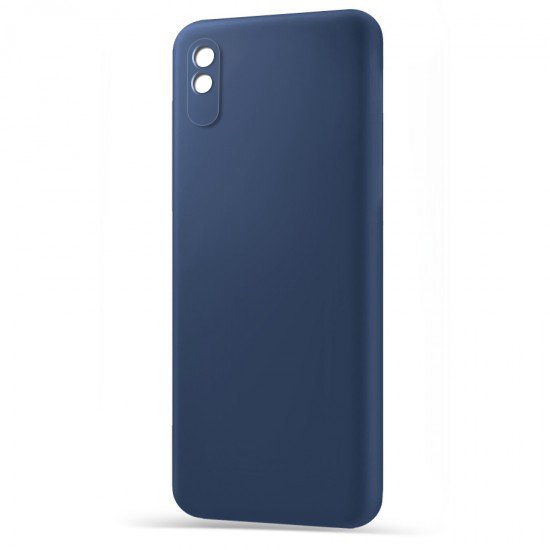 Husa spate pentru Xiaomi Redmi 9A - Silicon Line Albastru