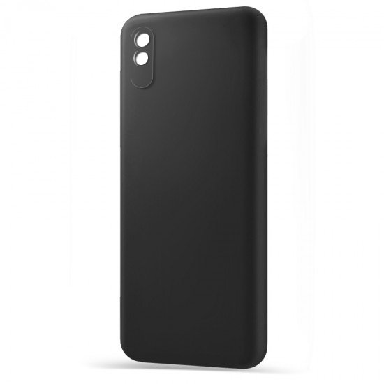 Husa spate pentru Xiaomi Redmi 9A - Silicon Line Negru