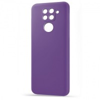 Husa spate pentru Xiaomi Redmi Note 9 - Silicon Line Mov