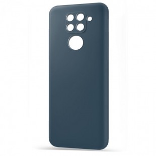 Husa spate pentru Xiaomi Redmi Note 9 - Silicon Line Navy