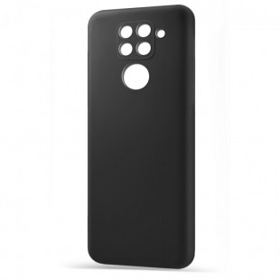 Husa spate pentru Xiaomi Redmi Note 9 - Silicon Line Negru