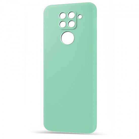 Husa spate pentru Xiaomi Redmi Note 9 - Silicon Line Turcoaz