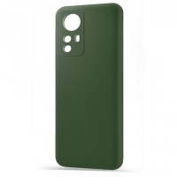 Husa spate pentru Xiaomi 12 Pro - Silicon Line Verde