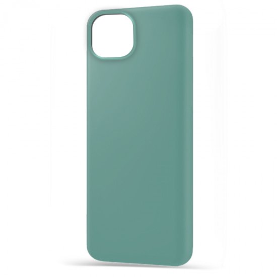 Husa spate pentru iPhone 14 - Silicon Line Verde Inchis