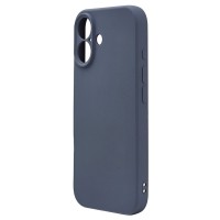 Husa spate pentru iPhone 16 Silicon Line - Gri