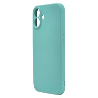 Husa spate pentru iPhone 16 Plus Silicon Line - Turcoaz