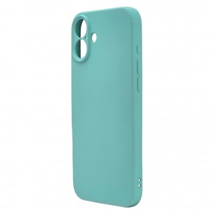 Husa spate pentru iPhone 16 Plus Silicon Line - Turcoaz