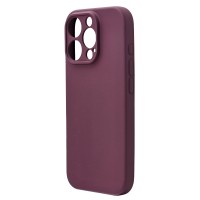 Husa spate pentru iPhone 16 Pro Silicon Line - Grena