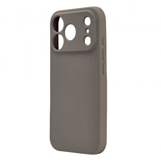 Husa spate pentru iPhone 17 Pro Silicon Line - Gri