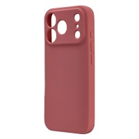 Husa spate pentru iPhone 17 Pro Silicon Line - Roz