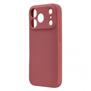 Husa spate pentru iPhone 17 Pro Max Silicon Line - Roz