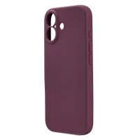 Husa spate pentru iPhone 17 Silicon Line - Grena