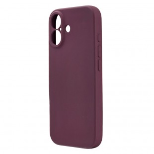 Husa spate pentru iPhone 17 Silicon Line - Grena