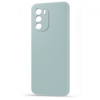 Husa spate pentru Motorola Moto G62 - Silicon Line Gri