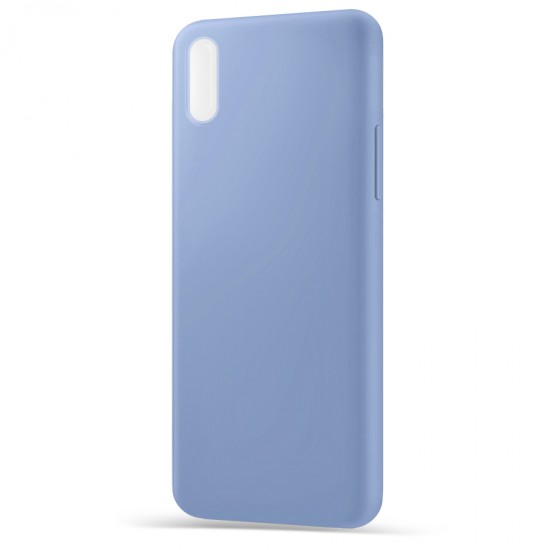 Husa spate pentru Xiaomi Redmi 9A - Silicon Line Albastru