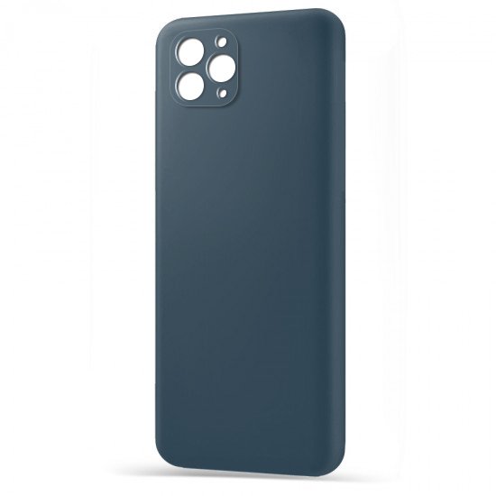 Husa spate pentru iPhone 11 Pro Max - Silicon Line Navy