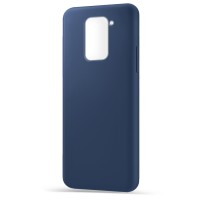 Husa spate pentru Xiaomi Redmi Note 9 - Silicon Line Navy