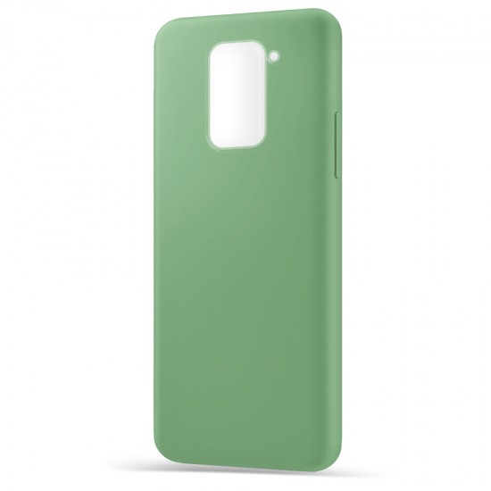 Husa spate pentru Xiaomi Redmi Note 9 - Silicon Line Verde