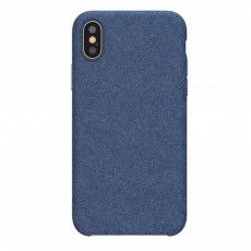 Husa spate Baseus "Original super fiber case" pentru Apple iPhone XS Navy Husa spate Baseus "Original super fiber case" pentru Apple iPhone XS Navy