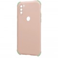 Husa spate Air Soft Case pentru Samsung Galaxy M11 - Roz / Verde