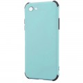 Husa spate Air Soft Case pentru iPhone SE 2020 - Bleu / Negru