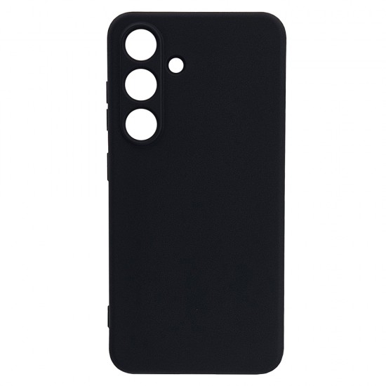Husa spate pentru Samsung Galaxy S25 B-Silicon case - Negru