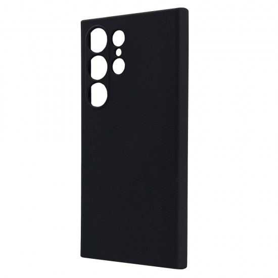 Husa spate pentru Samsung Galaxy S24 Ultra B-Silicon case - Negru