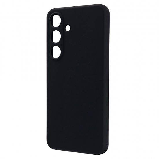 Husa spate pentru Samsung Galaxy S25 B-Silicon case - Negru
