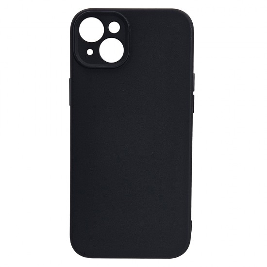 Husa spate pentru iPhone 15 Plus B-Silicon case - Negru