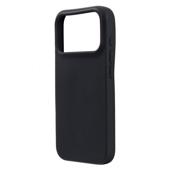 Husa spate pentru iPhone 17 Pro Max B-Silicon Case - Negru