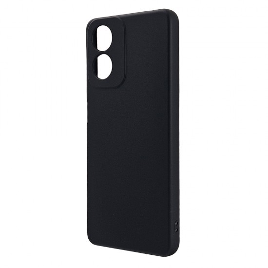 Husa spate pentru Motorola Moto G04s B-Silicon case - Negru