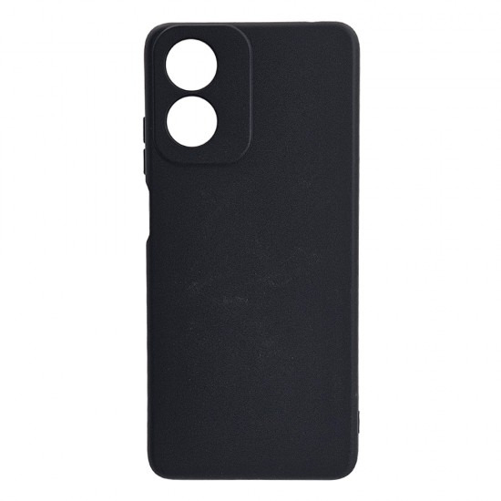 Husa spate pentru Motorola Moto G04s B-Silicon case - Negru