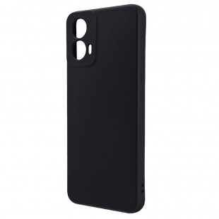 Husa spate pentru Motorola Moto G34 B-Silicon case - Negru