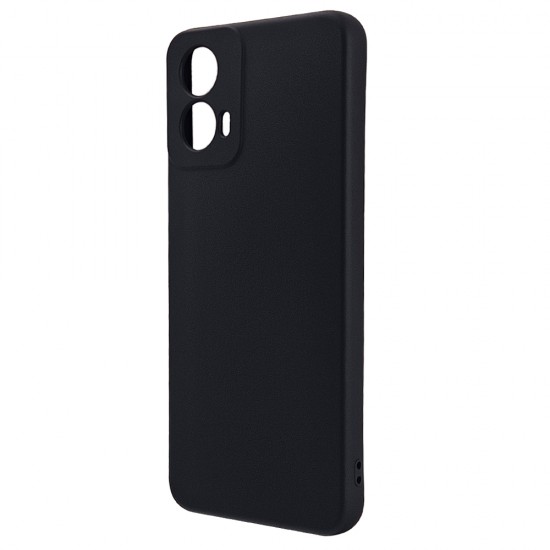 Husa spate pentru Motorola Moto G34 B-Silicon case - Negru