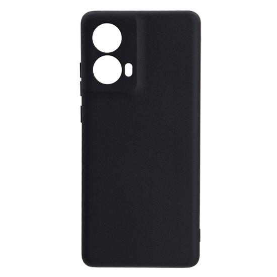 Husa spate pentru Motorola Moto G85 B-Silicon case - Negru