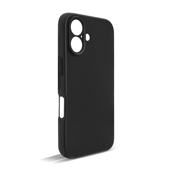 Husa spate pentru iPhone 16 B-Silicon case - Negru