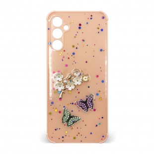 Husa spate pentru Samsung Galaxy A14- Blossom Case Roz