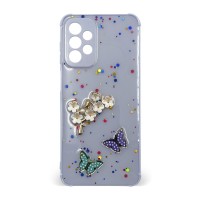 Husa spate pentru Samsung Galaxy A52s 5G- Blossom Case Mov