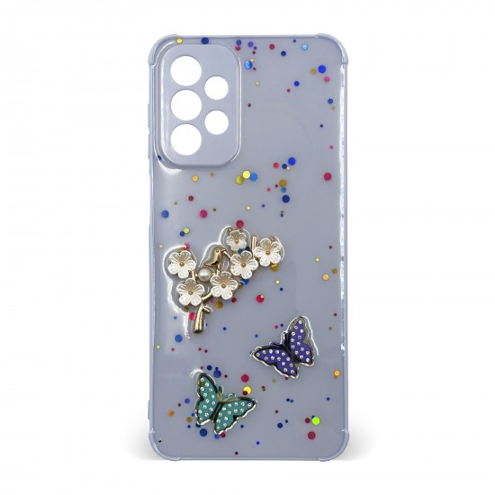 Husa spate pentru Samsung Galaxy A52s 5G- Blossom Case Mov