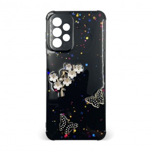 Husa spate pentru Samsung Galaxy A24 - Blossom Case Negru