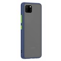 Husa spate Button Case pentru Huawei Y5P - Albastru / Verde