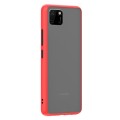 Husa spate Button Case pentru Huawei Y5P - Rosu / Negru