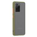 Husa spate Button Case pentru Samsung Galaxy Note 20 Ultra - Army / Portocaliu