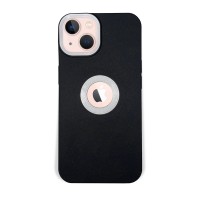 Husa spate pentru iPhone 13 - Circle Case Negru & Alb