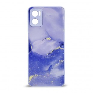 Husa spate pentru Motorola Moto E22 - Deli Case Mov albastrui