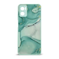 Husa spate pentru Motorola Moto E22 - Deli Case Turcoaz