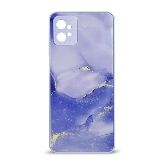 Husa spate pentru Motorola Moto G32 - Deli Case Bleu